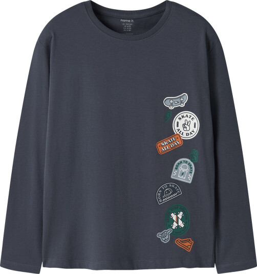 Name It Nkmvagno Ls Loose Top Navy 116