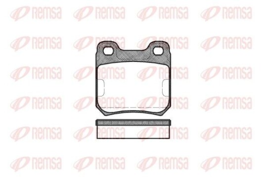 Bremseklosser REMSA 0239.10 Bremseklosser REMSA 0239.10