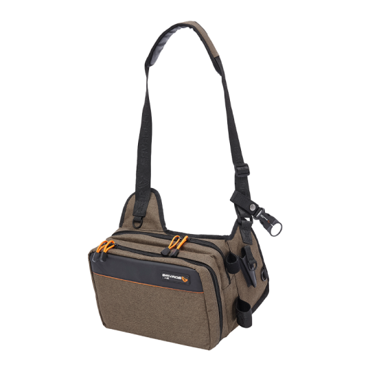 Gear Savage Gear Specialist Sling Bag Slingbag Med 1 Slukboks Og 10 Riggposer Gear Savage Gear Specialist Sling Bag Slingbag Med 1 Slukboks Og 10 Riggposer