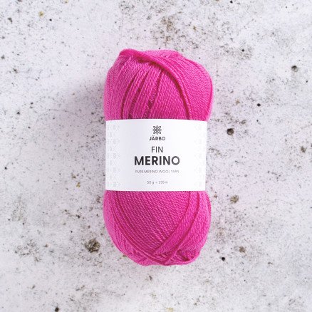Svarta Fåret Fine Merino Garn 320 Rosa Radise Svarta Fåret Fine Merino Garn 320 Rosa Radise