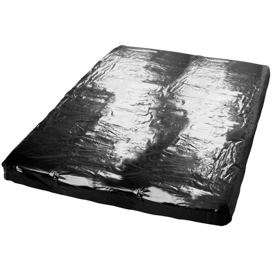 Orion Fetish Collection: Formsydd vinyl-laken, 160x200 cm, svart
