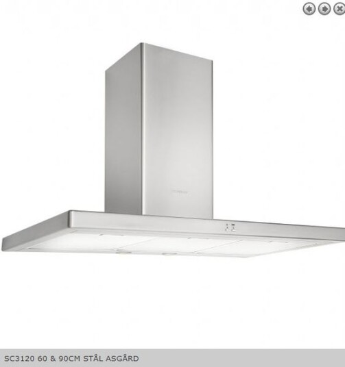 Silverline Asgård 90 cm Vegghengende Ventilator i Rustfritt Stål med Intensiv Hastighet Silverline Asgård 90 cm Vegghengende Ventilator i Rustfritt Stål med Intensiv Hastighet