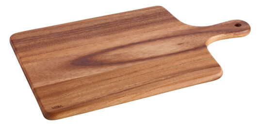 Vega Fjøl Cut rektangulær 28.5x24.5x1.2 cm  Akasie brun Rektangulær