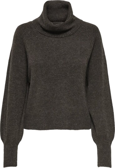 ONLY Onlolivia Ls Roll Neck Cc Knt MOLE XL