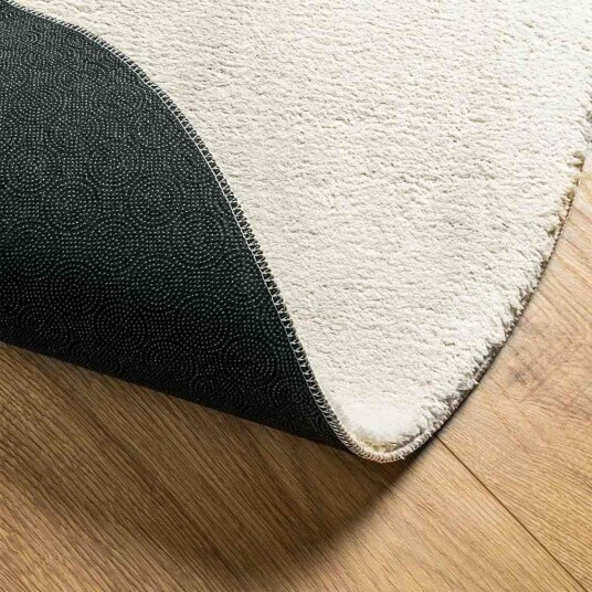 vidaXL Teppe HUARTE Krem 80 x 150 cm 100% Polyester
