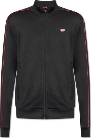 Diesel Herre Gensere & Hettegensere Svart M,