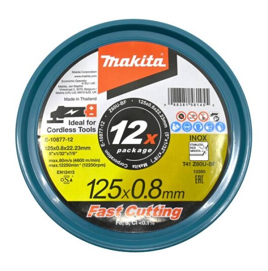 Makita Kappeskive A4 E 10877 125x0.8mm