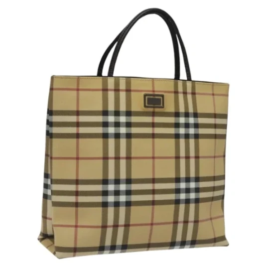 Burberry Dame Vesker Beige ONE SIZE » Best Pris på