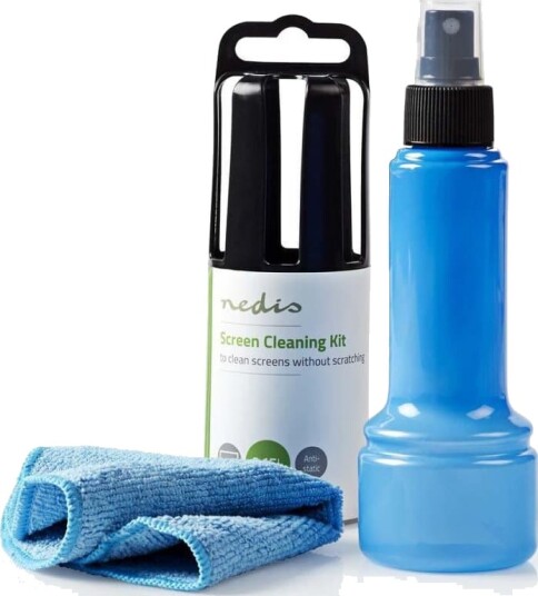 Screen Cleaner | Sprøyte | 150 ml | Bærbar Datamaskin / Smarttelefon / Tablett / TV Skjerm | Visker inkludert Screen Cleaner | Sprøyte | 150 ml | Bærbar Datamaskin / Smarttelefon / Tablett / TV Skjerm | Visker inkludert