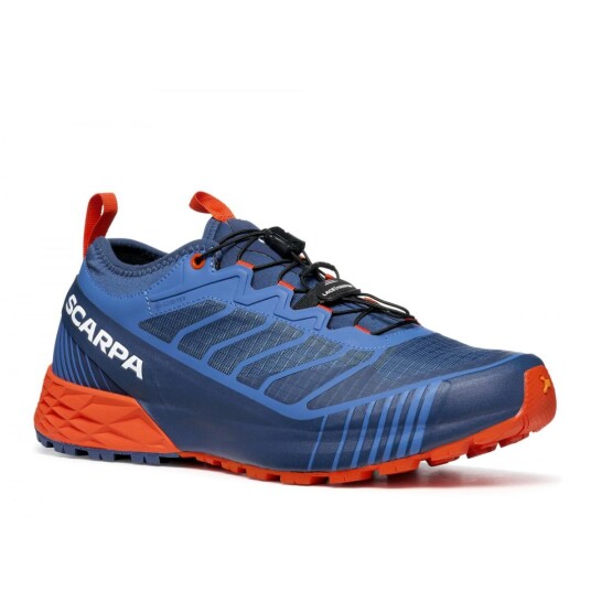 Scarpa Ribelle Run Gtx Herre Bso Blue Spicy Orange 42,5 Scarpa Ribelle Run Gtx Herre Bso Blue Spicy Orange 42,5