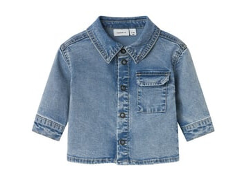 Name It Medium Denimskjorte Nbmknud Blue Denim