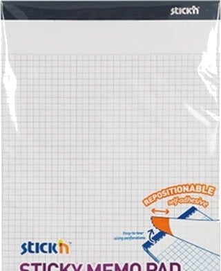 Notepad Bnt Stick´N Sticky Memo Gul 178X254mm