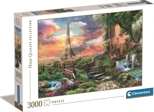 Clementoni 3000 Stk Puslespill Hqc Paris Dream