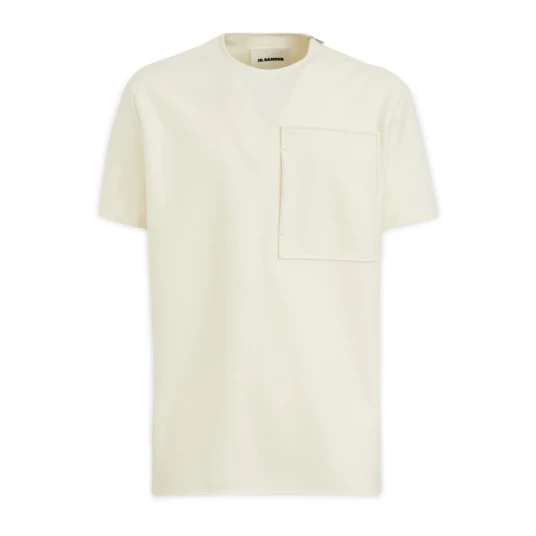 Jil Sander Herre Topper Hvit M Jil Sander Herre Topper Hvit M