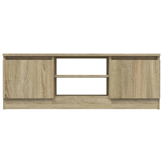 vidaXL TV-benk med dør sonoma eik 102x30x36 cm 8720845735104 vidaXL TV-benk med dør sonoma eik 102x30x36 cm 8720845735104