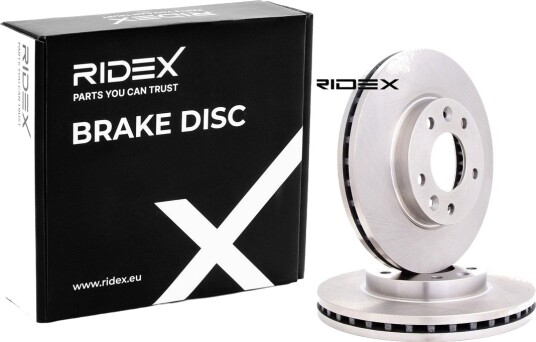 RIDEX 82B0599 Bremseskive