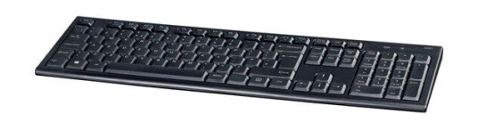 Deltaco Trådløst Tastatur 105 Taster USB Svart Engelsk Layout