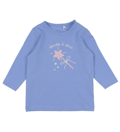Name It Genser NbfVubie Kornblomst Blue/Sparkle 68 Genser Blå 62