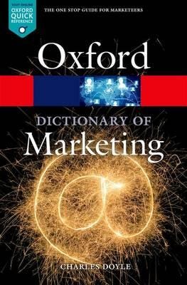 A Dictionary Of Marketing Av Charles Doyle