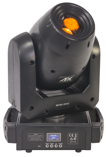 AFX MY60 Moving Head 60 Watt AFX MY60 Moving Head 60 Watt