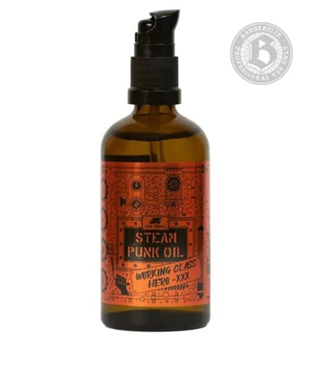 Steam Punk Working Class Hero Skjeggolje 100ml 100ml Steam Punk Working Class Hero Skjeggolje 100ml 100ml