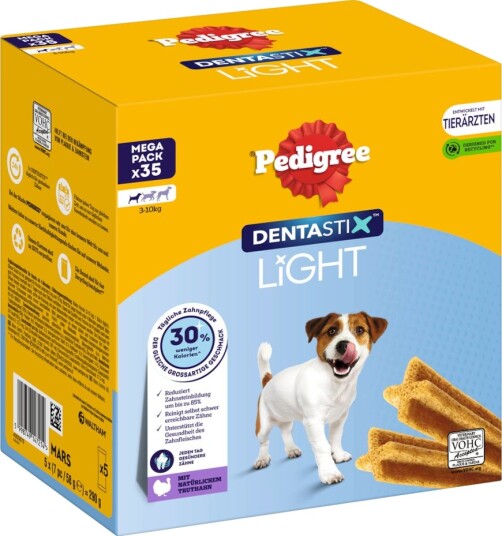 Pedigree Dentastix Light Dental Chews For Små Hunder Multipakke 210 Stk 5 10 kg