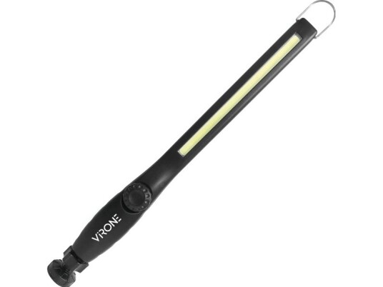 Orno Led Verkstedlommelykt 10W, 400Lm, 2000Mah, Dimbar, Magnet, Slynge