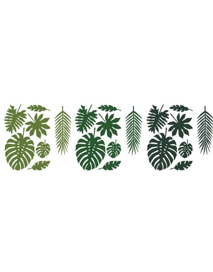 Dekorasjonssett 21 Deler Aloha Tropical