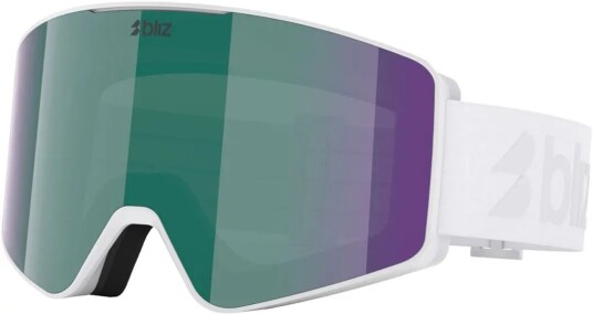 Bliz G001s Matte White/brown W Green Multi ONE SIZE