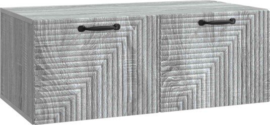 Vegghengt TV skap Grå sonoma 78,5 x 41 x 30 cm Konstruert tre Vegghengt TV skap Grå sonoma 78,5 x 41 x 30 cm Konstruert tre