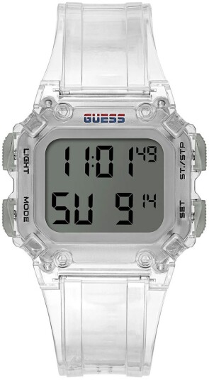 Guess Herreklokke GW0270G1 Stealth LCD/Resinplast