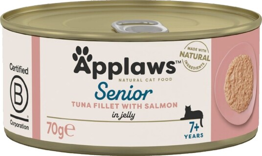 Applaws Senior Tunfisk Med Laks 24 X 70 G