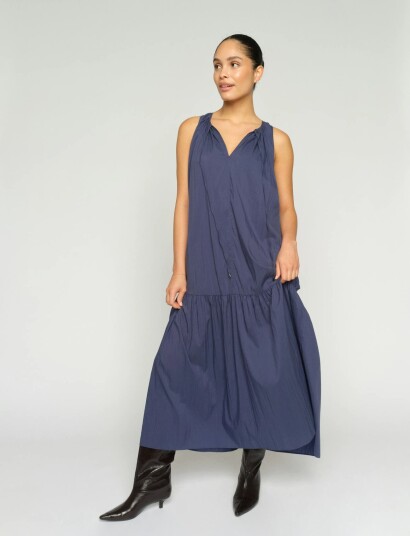 MOS MOSH Mmsabri Tess Dress Blue M MOS MOSH Mmsabri Tess Dress Blue M