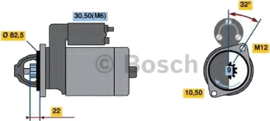 BOSCH 0 986 017 920 Starter