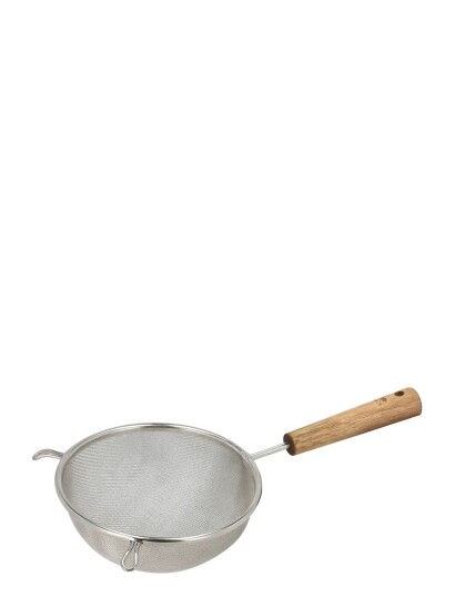 Holm Trådsigte 16 Cm Rustfrit Stål/Akacie 16 CM x 31.5