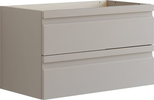 Dansani Inzo Integrert Servantskap 2 Skuff H48 Softstone / 80cm