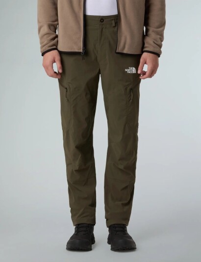 The North Face M Exploration Reg Tapered Pants   Khaki green   30