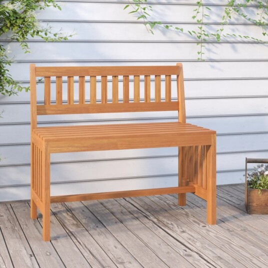 Hagebenk 80 cm heltre eukalyptus