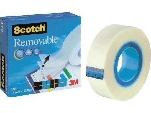 Scotch Lifttape Scotch 811 Magic 19X33 I Esk