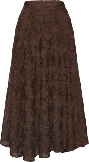 Rotate Birger Christensen Dame Skjørt Brun 2XS,