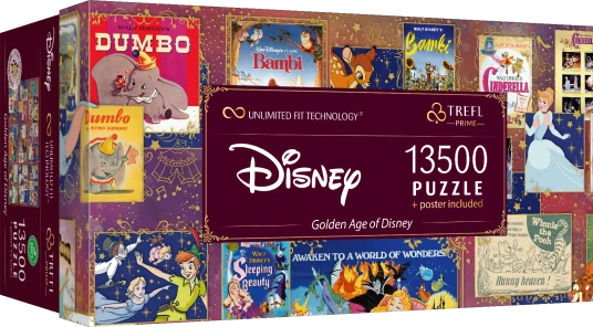 Puslespill 13500 Golden Age of Disney Puslespill 13500 Golden Age of Disney