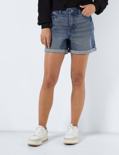 NOISY MAY Nmsmiley Nw Shorts Vi060Mb Noos - Blue - M