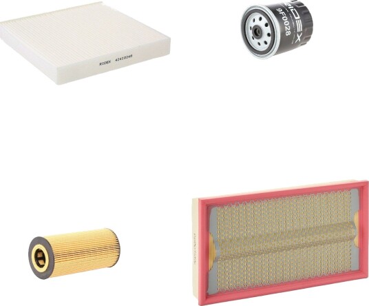Filtersett RIDEX 4055F26988