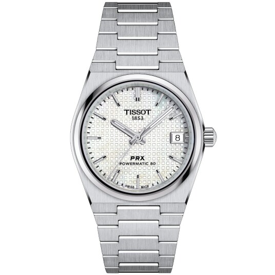 Tissot PRX Powermatic 80 35MM T1372071111100 Dame 35 mm Analog Automatisk Safirglass