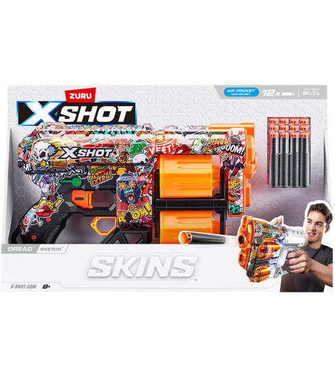 X-Shot Skins Dread Sketch Blaster X-Shot Skins Dread Sketch Blaster