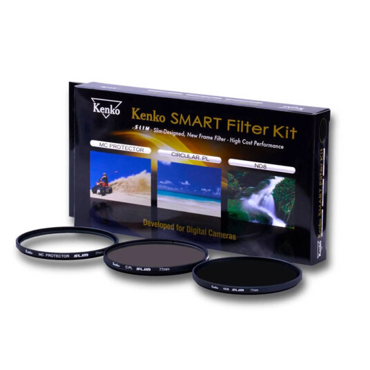 Kenko Smart Filter 3-Kit Protect 72mm 72mm. CPL/ND8 Kenko Smart Filter 3-Kit Protect 72mm 72mm. CPL/ND8