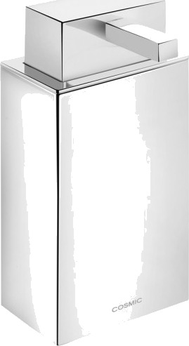 kosmisk frittstående såpedispenser chrome 80x150x82 mm