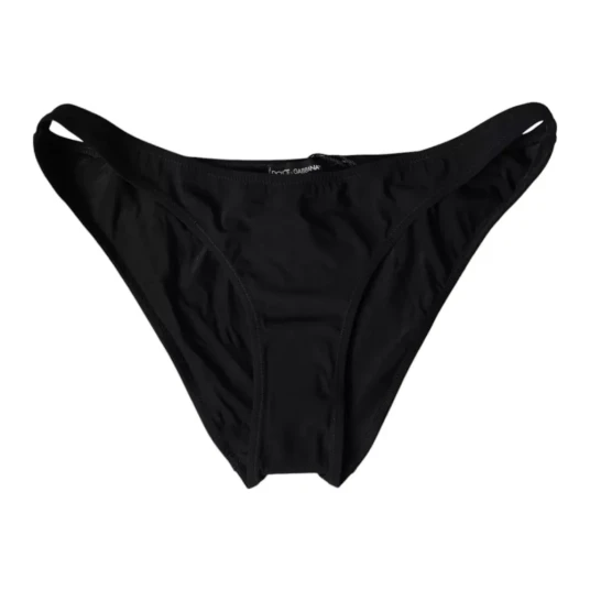 Dolce & Gabbana Dame Svømmetøy Svart S Dolce & Gabbana Dame Svømmetøy Svart S