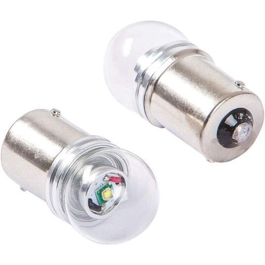 Led pære BA15S 10 30v 5w 6000k