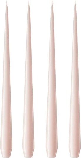 ester & erik lys 4-stk. lakket Rosewater 51-0, 32 cm